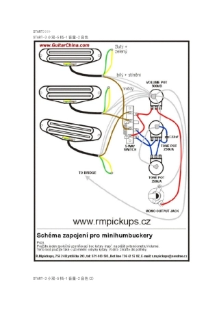 2025年电吉他接线图全套