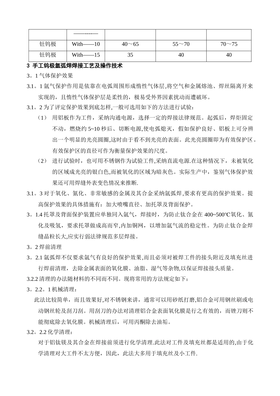 氩弧焊作业指导书_第3页