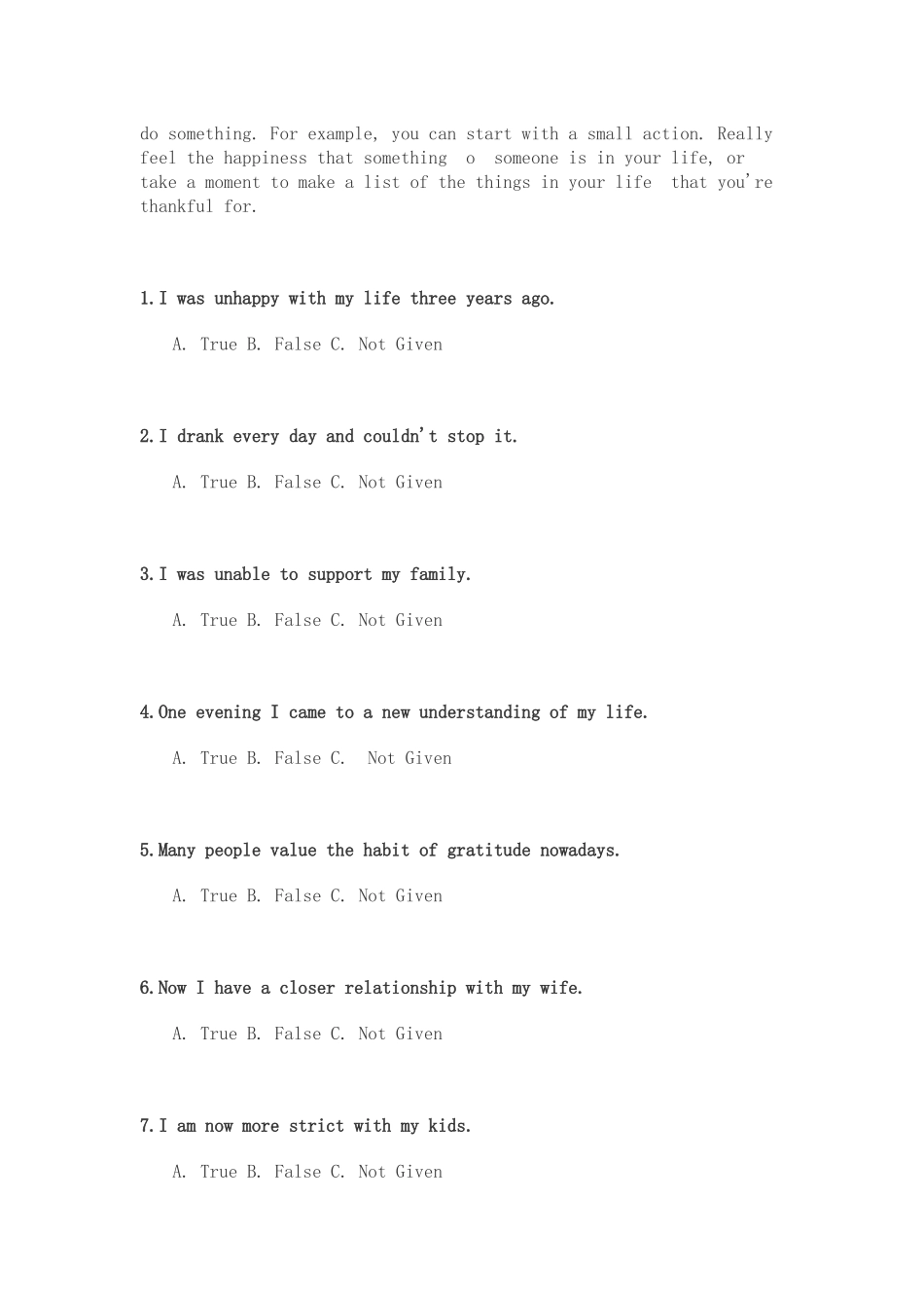 2025年4月高等教育自学考试英语二真题_第2页
