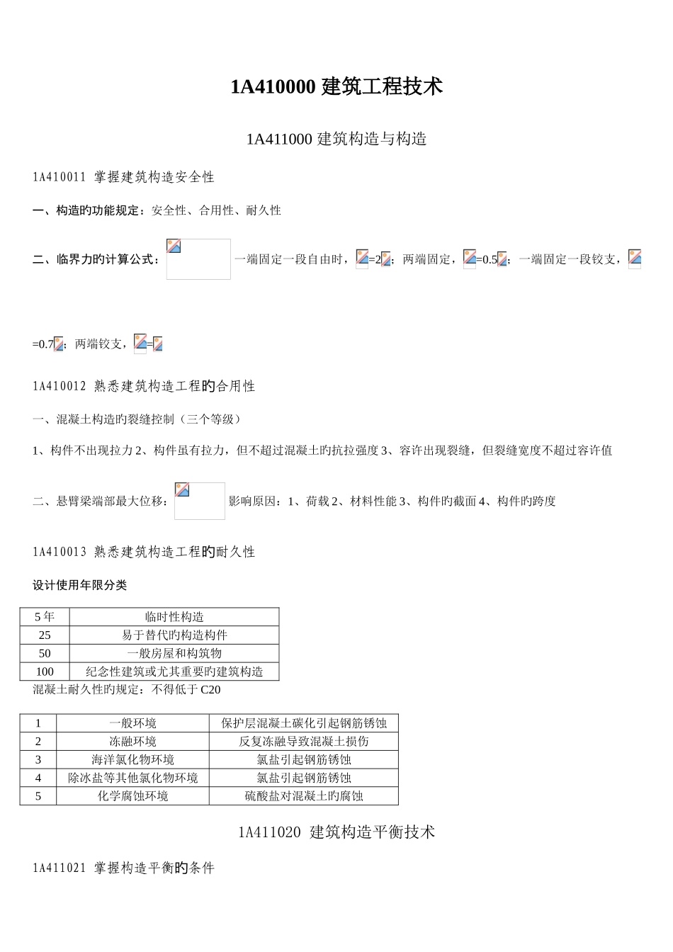 2025年一级建造师实务总结重点自编_第1页