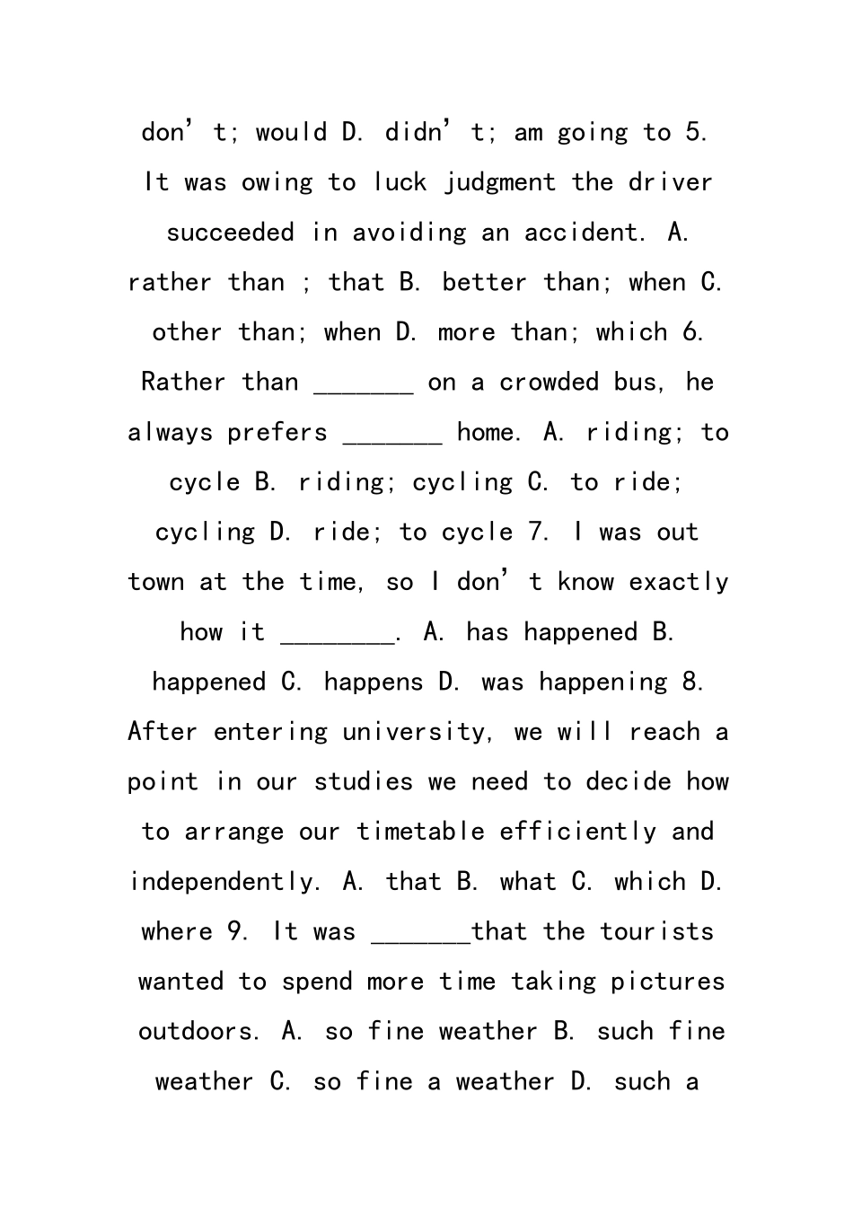 2025年临邑一中级高二能力竞赛英语试卷_第2页