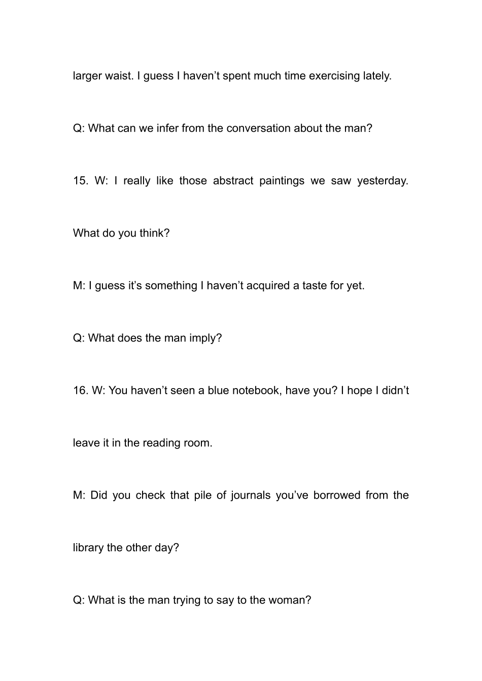 2025年12月大学英语四级真题听力原文_第3页