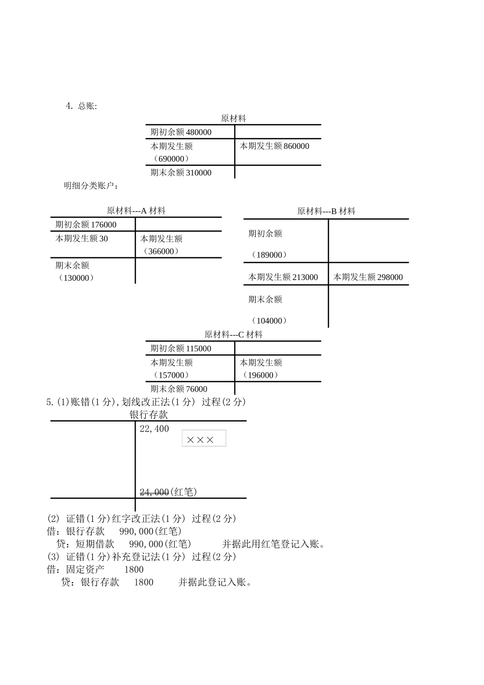 2025年福建省高职单招第一轮质检会计试卷答案_第2页