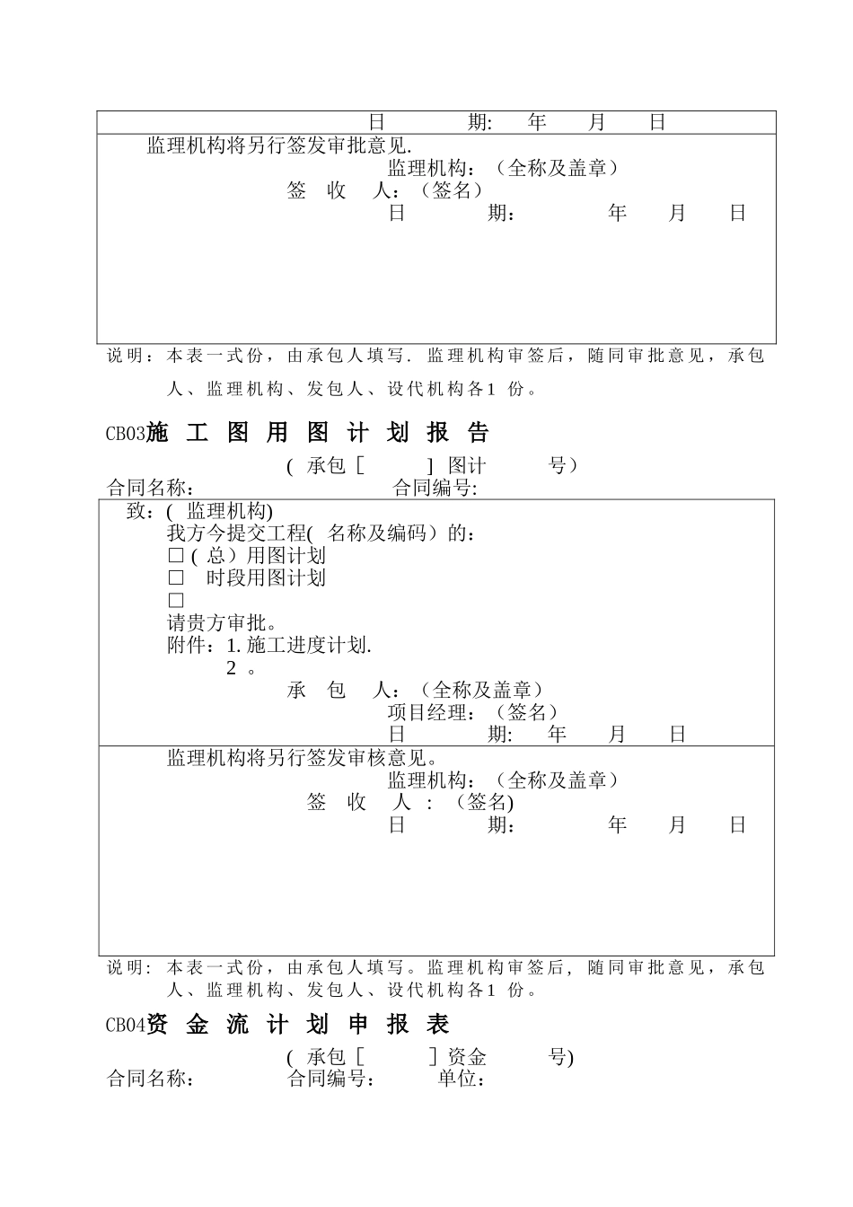 水利工程资料施工全套表格_第2页