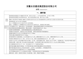水利工程隐患排查清单
