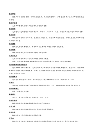 2025年广告学知识点