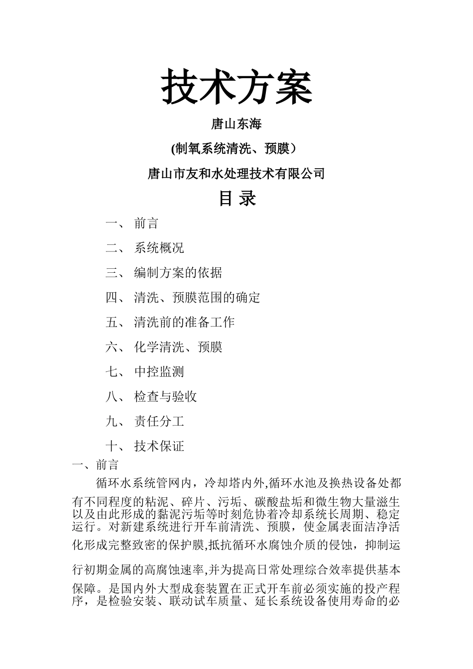 水处理技术方案_第1页