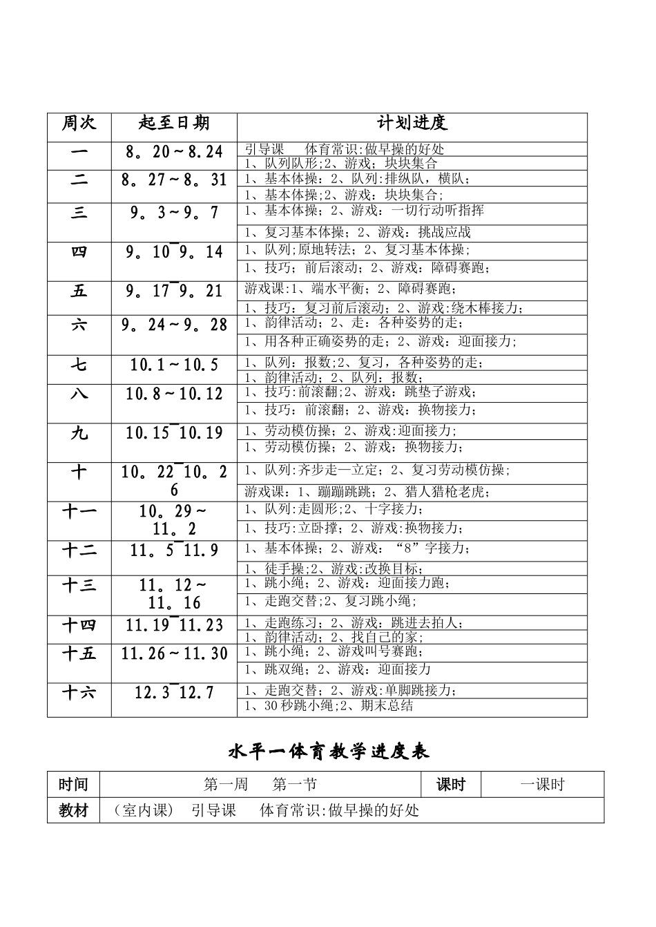 水平一体育教案集_第2页