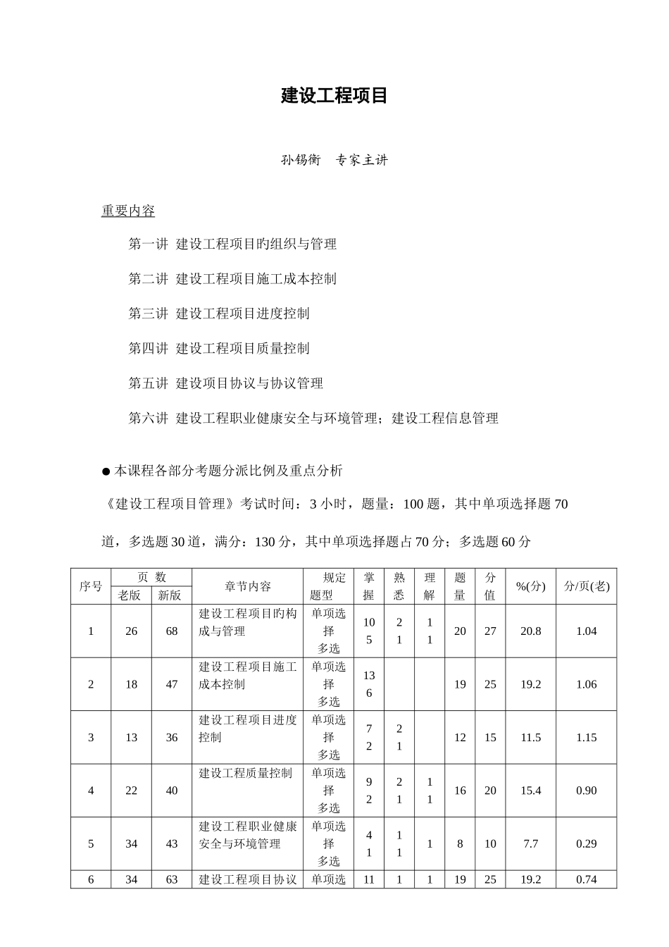 2025年一级建造师项目管理讲义包过班_第1页