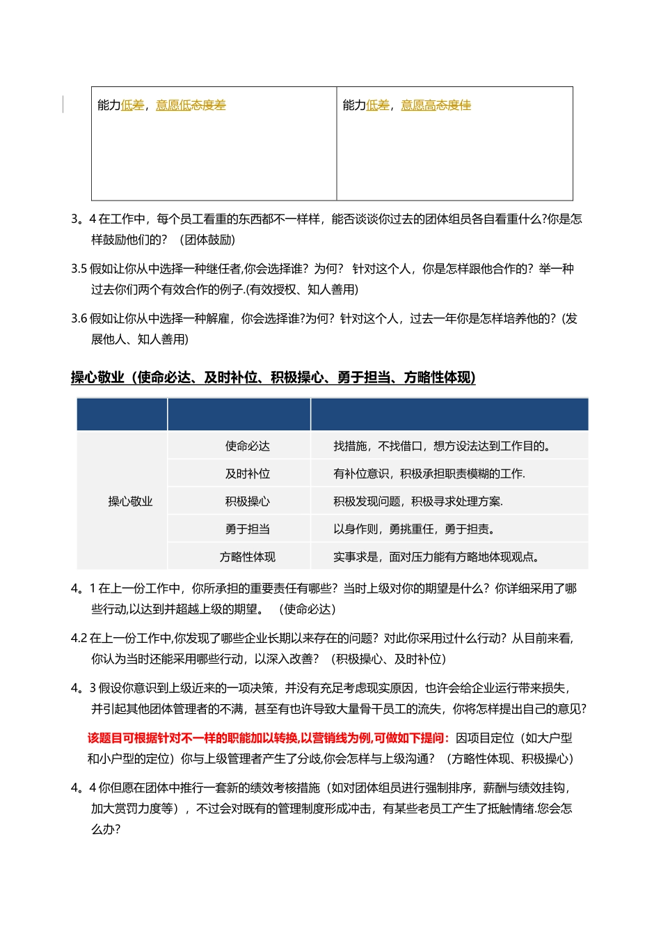 2025年管理者结构化面试题_第3页