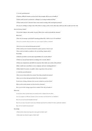 2025年HR人力资源面试问题