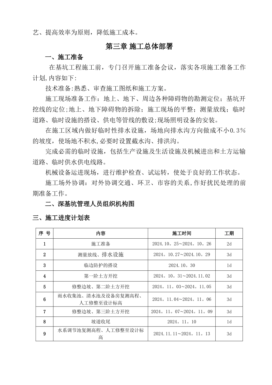 水池深基坑开挖方案_第3页