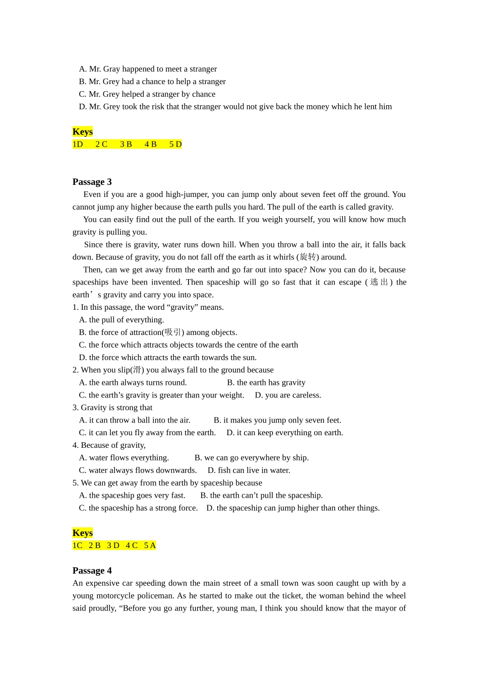 2025年国际沟通英语试题库_第3页