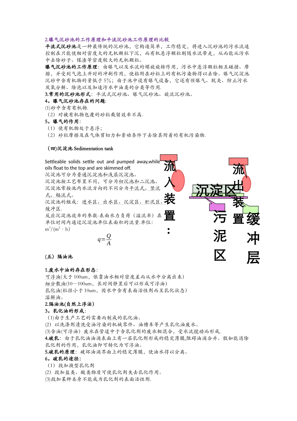水污染控制工程重点总结_第2页