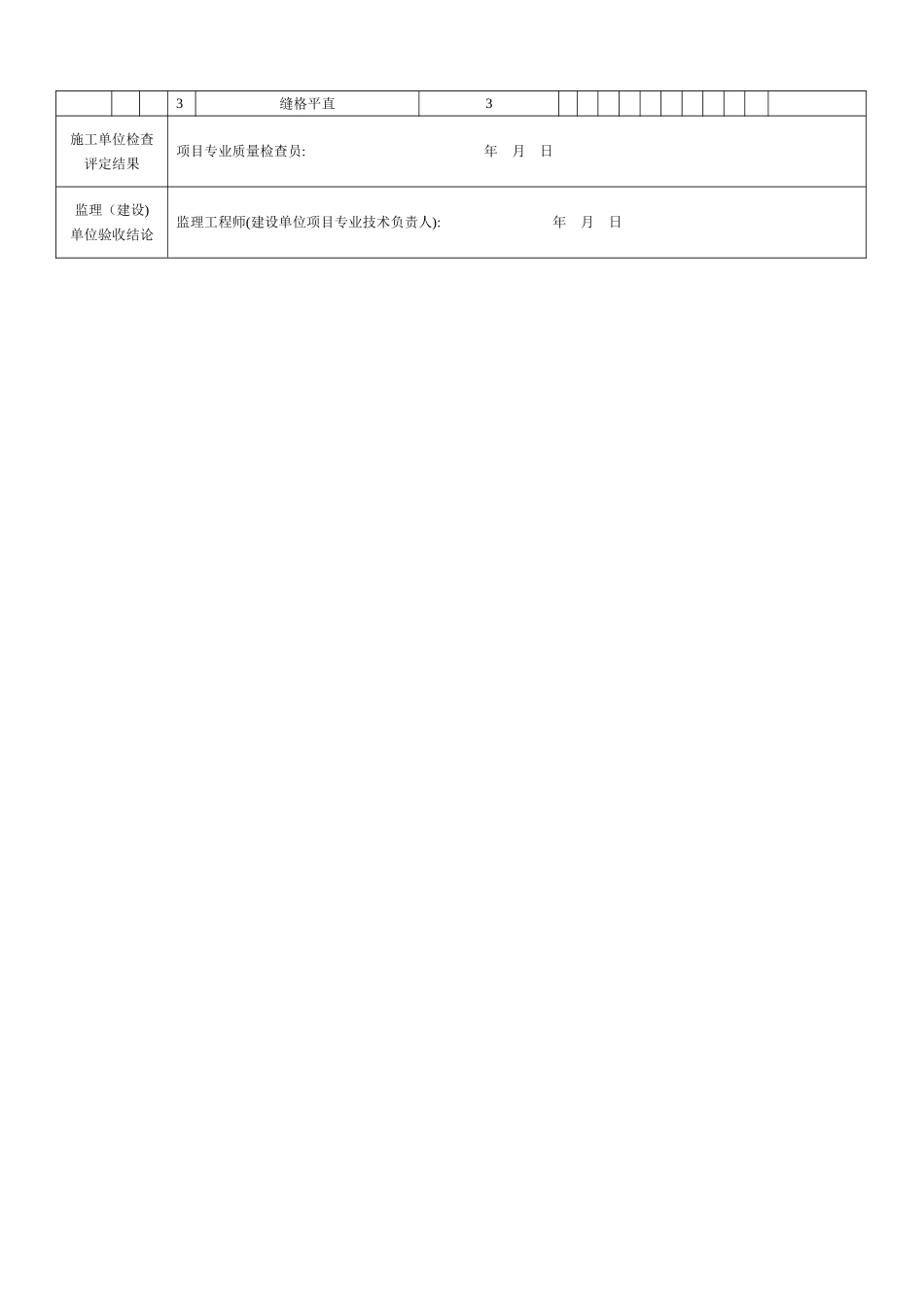 水泥混凝土面层、水泥砂浆面层分项工程检验批质量验收记录TJ4.3.5_第2页