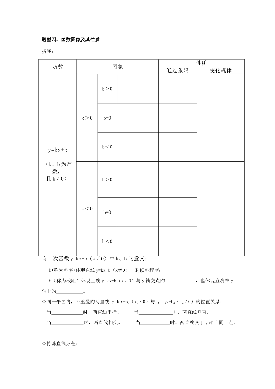 2025年一次函数知识点过关卷_第3页