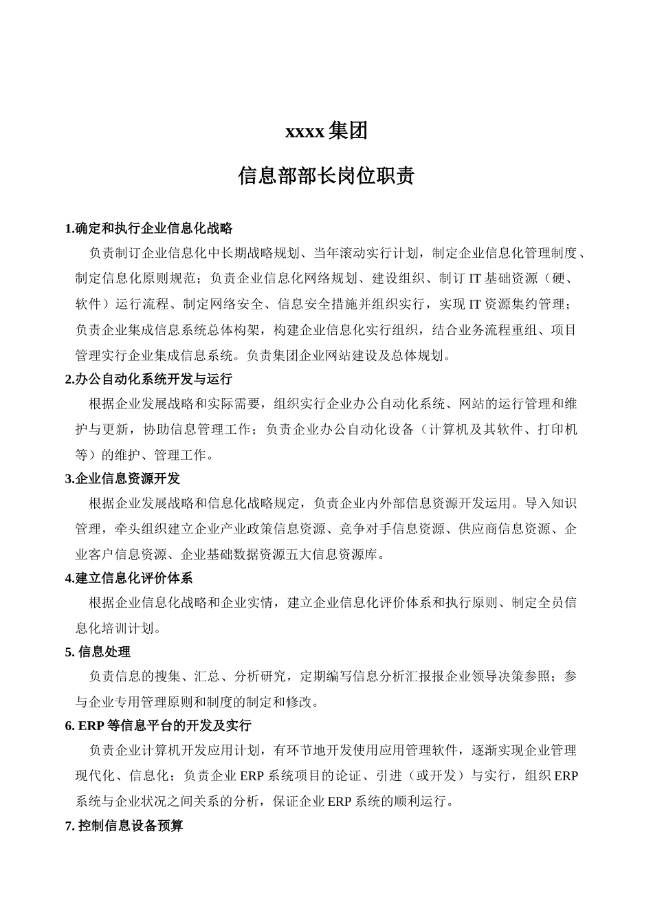 2025年集团信息部管理制度全套_第3页