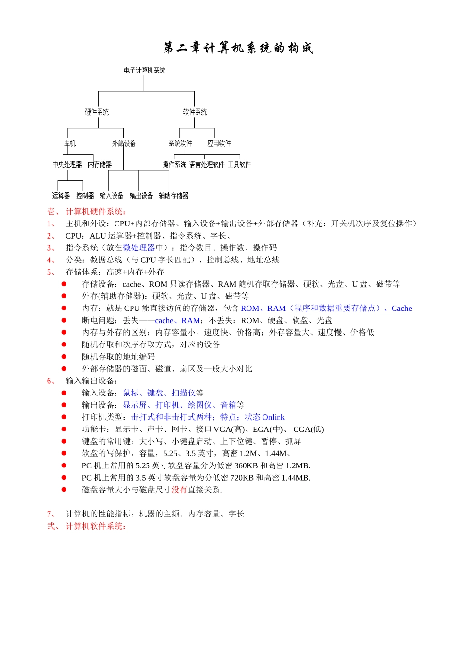 2025年计算机一级知识点_第2页