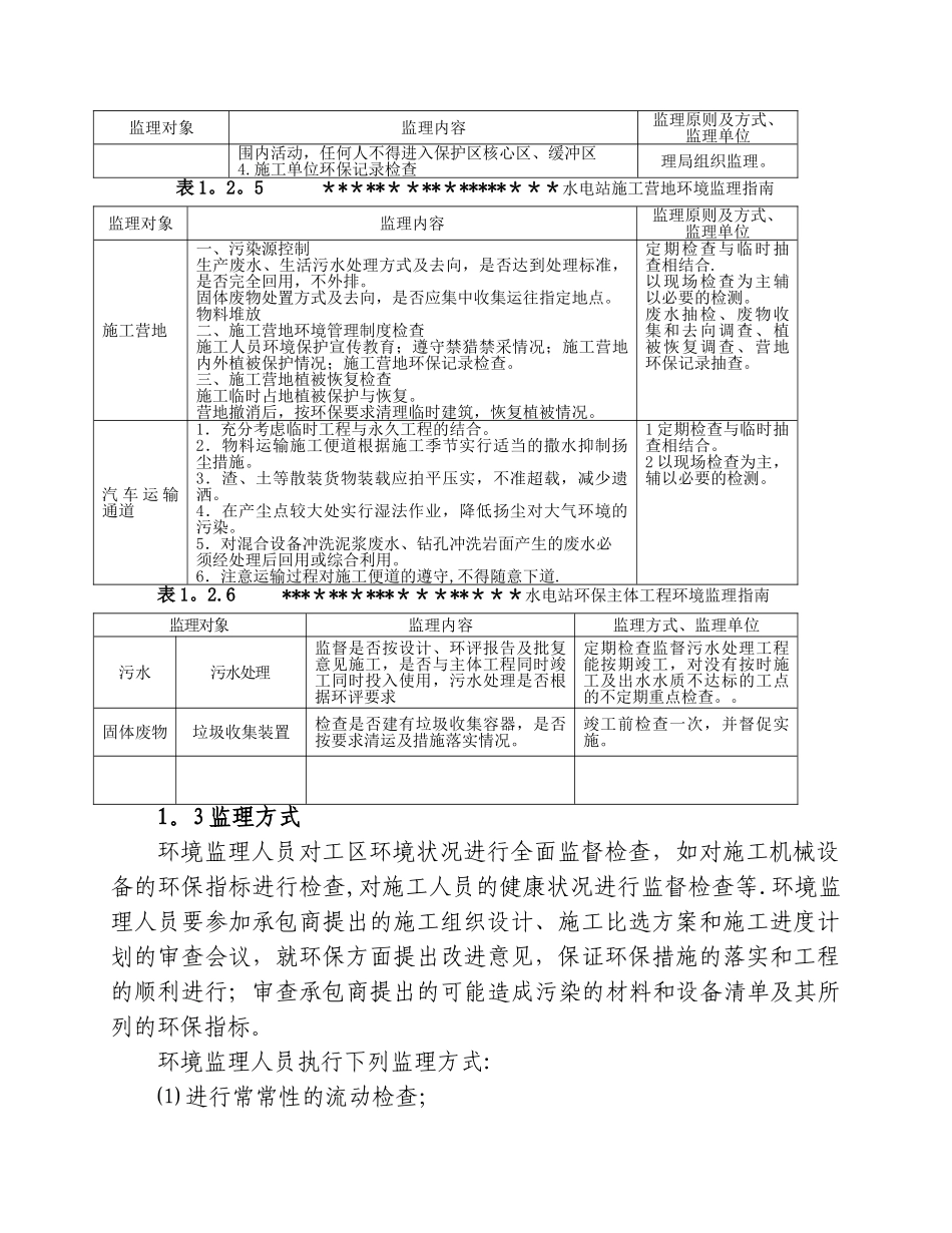 水电站环保监理细则_第3页