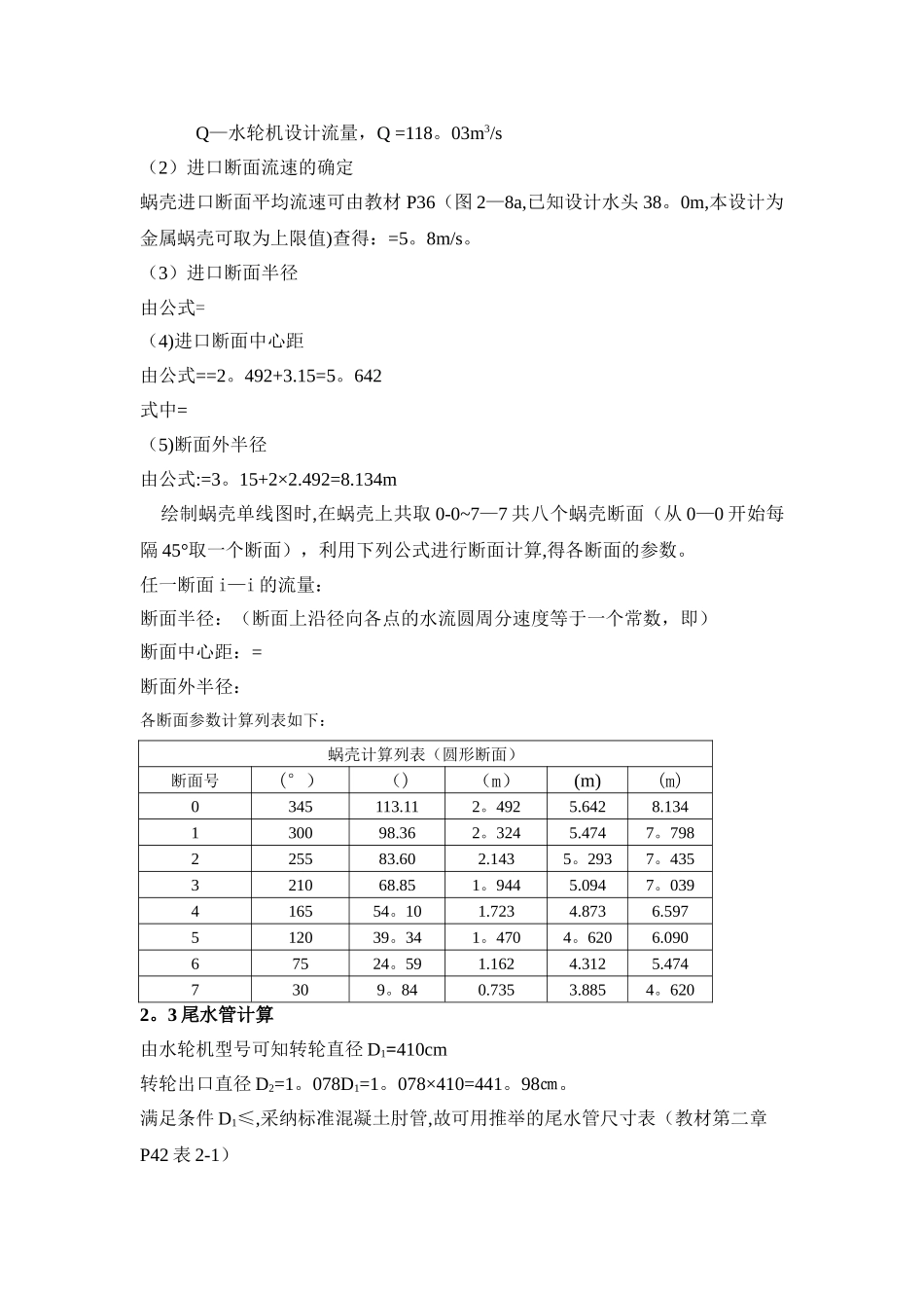 水电站课程设计1_第2页