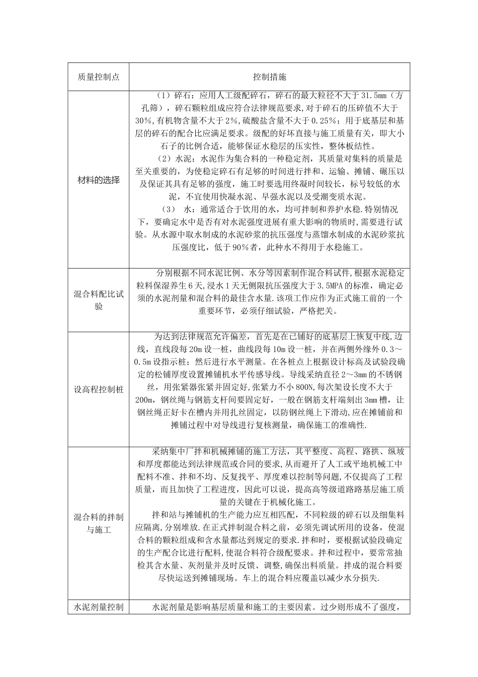 水稳层施工质量控制要点_第1页