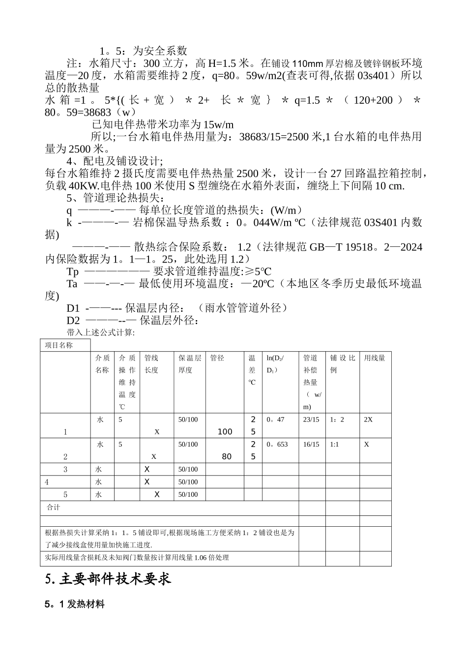 水箱管道伴热方案_第3页