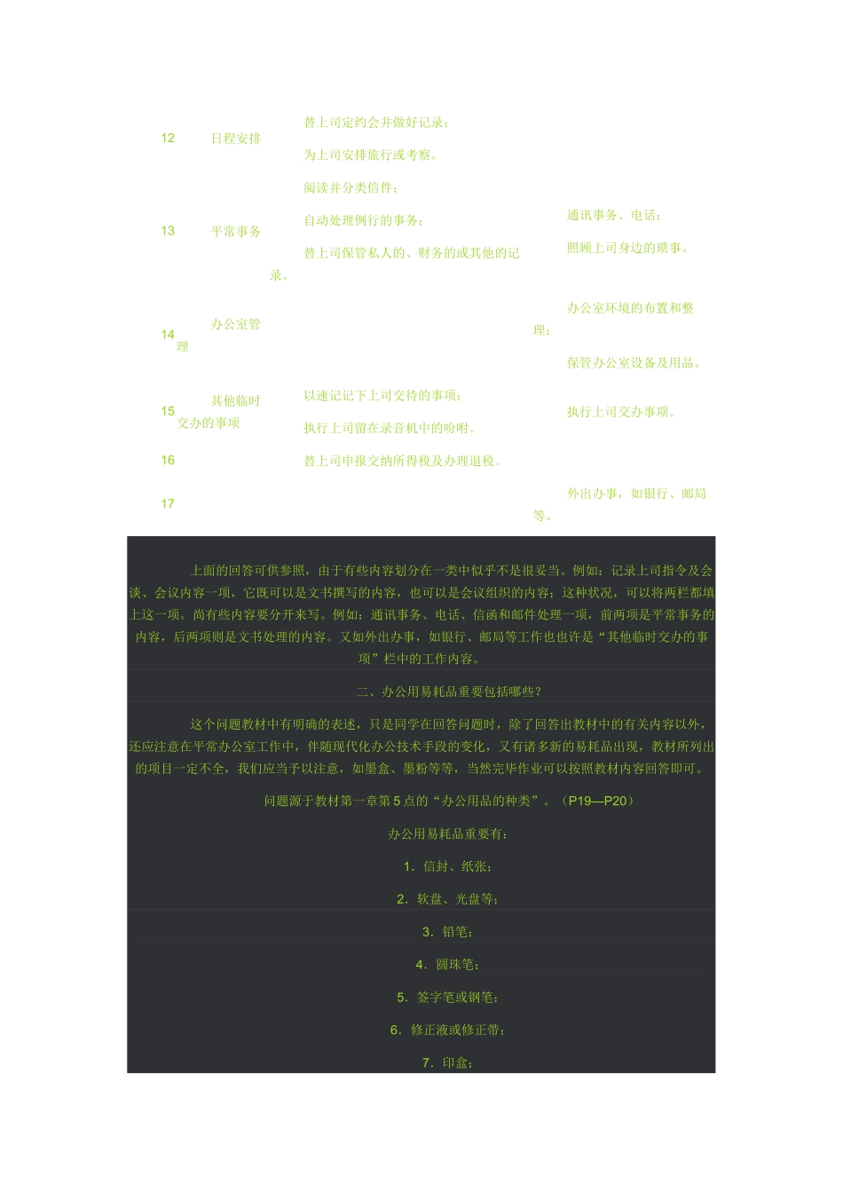 2025年办公室形成性考核作业题目解析_第2页