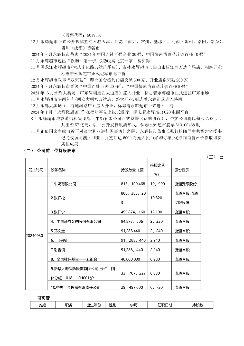 永辉超市财务报表分析_第2页