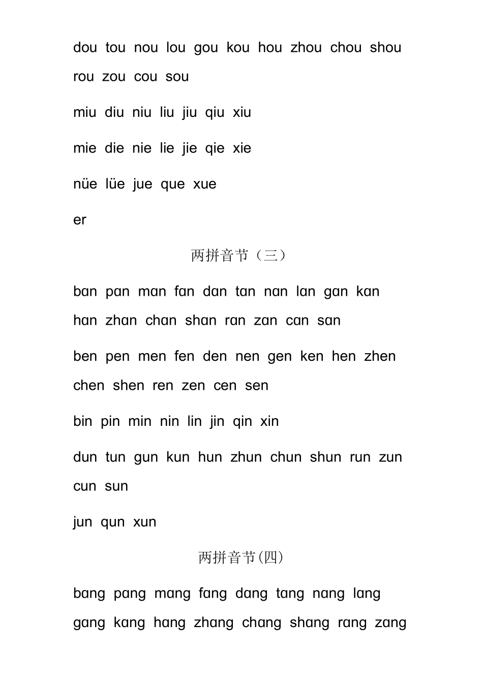 汉语拼音音节表(全)_第2页