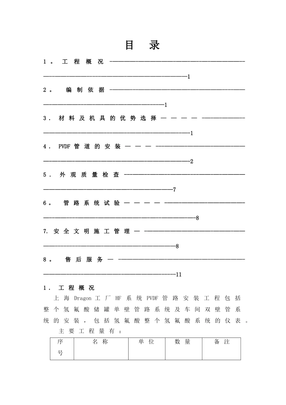 汉高PVDF管道施工方案_第2页