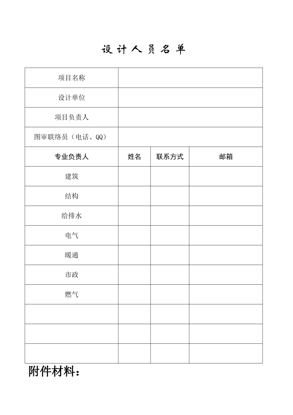 江苏省建筑工程施工图设计审查报审表_第3页