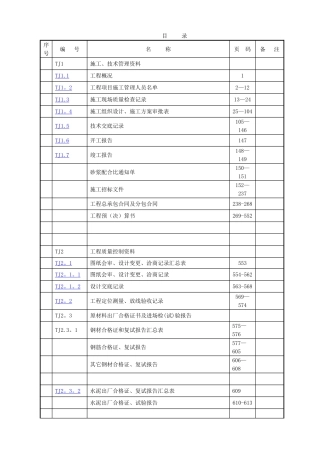 江苏省施工资料表格