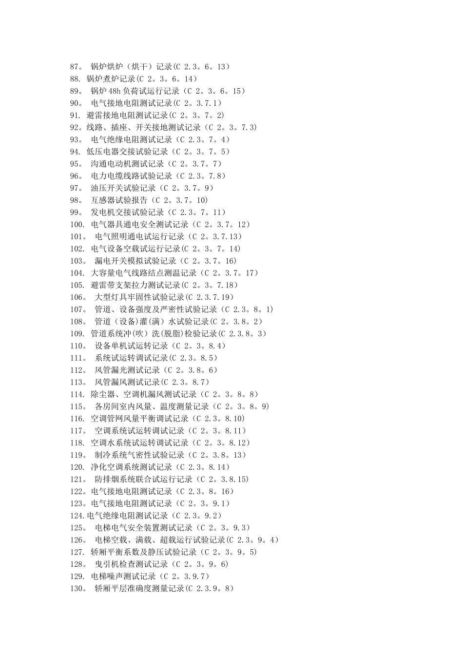 江西省建筑工程资料记录表格_第3页