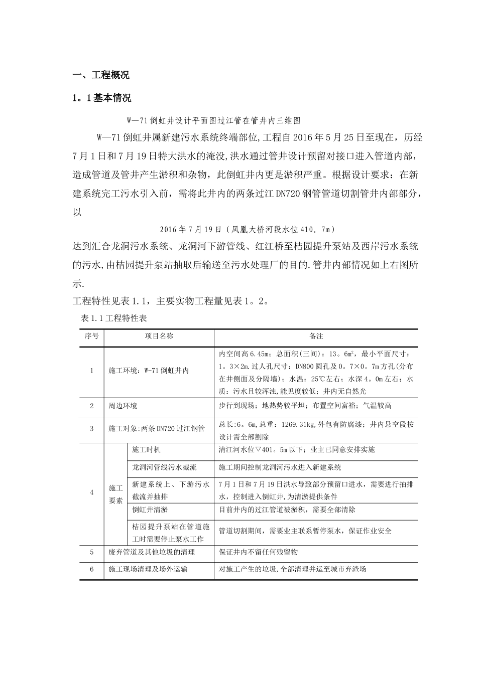 污水井内钢管切割施工方案_第3页