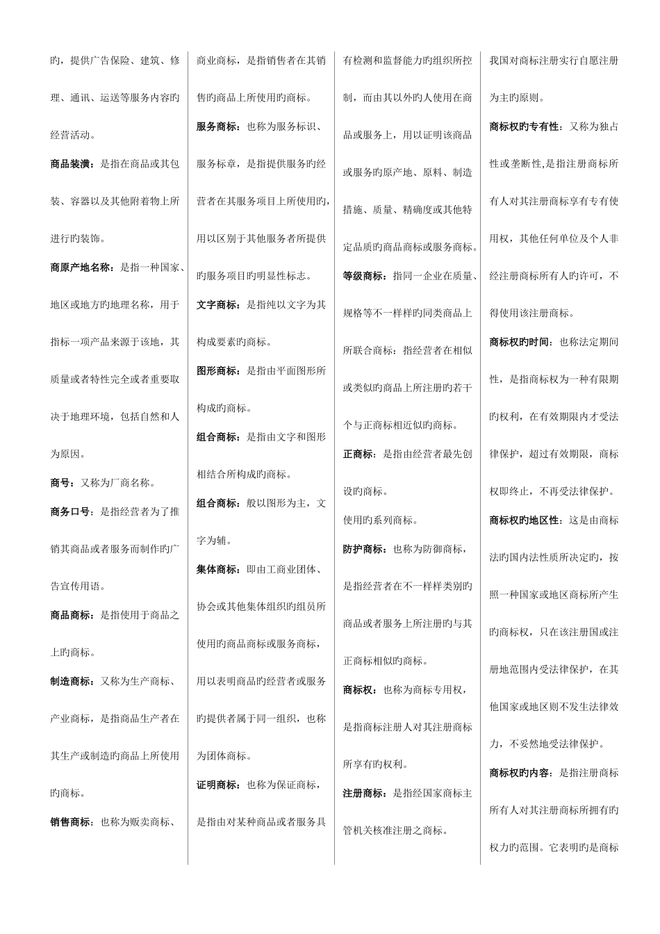 2025年1月电大期末考试知识产权法考点版_第2页