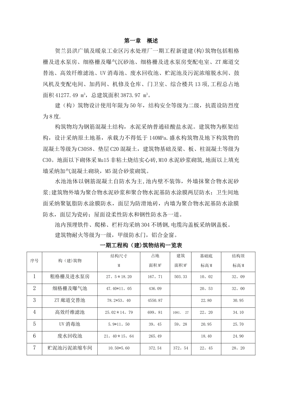 污水处理厂工程土建监理细则_第1页