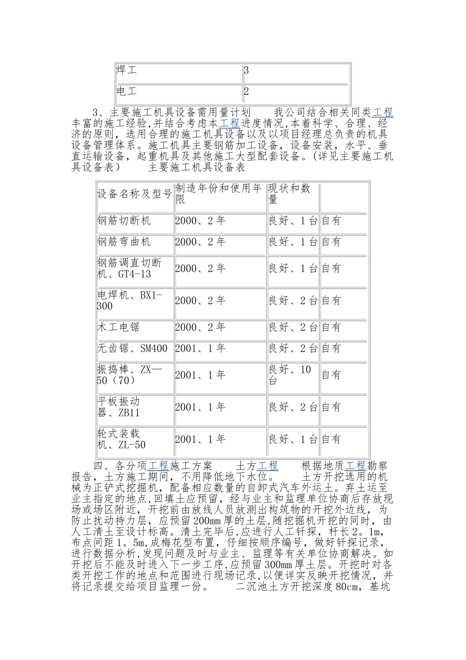 污水处理池施工方案_第2页