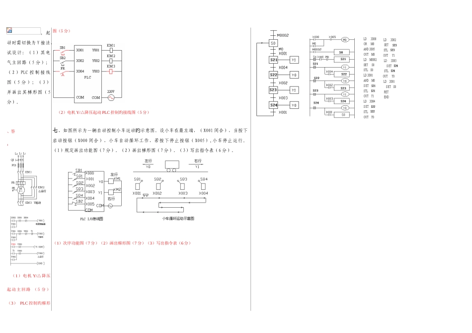 2025年PLC复习题真题及参考答案_第3页