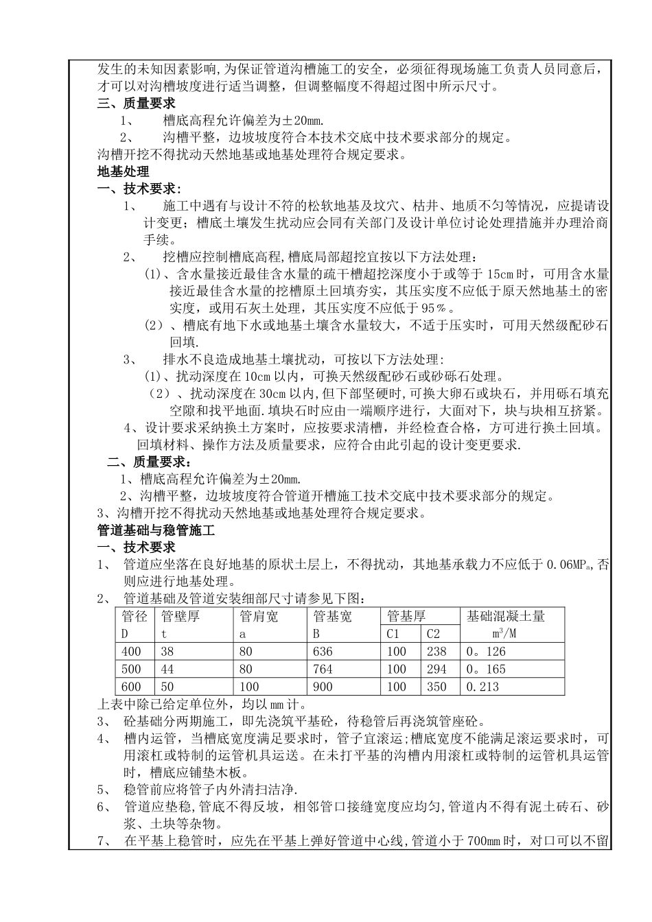 污水管道施工技术交底_第2页