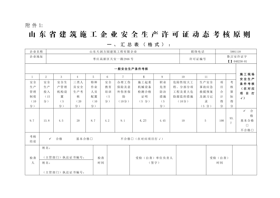 2025年动态许可证考核标准_第1页