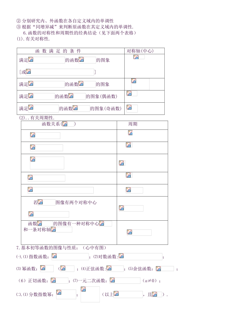 2025年四川高考高中数学基础知识归纳_第3页