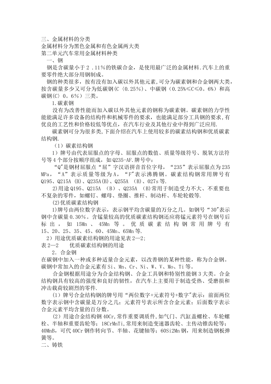 汽车修理基础知识入门_第2页