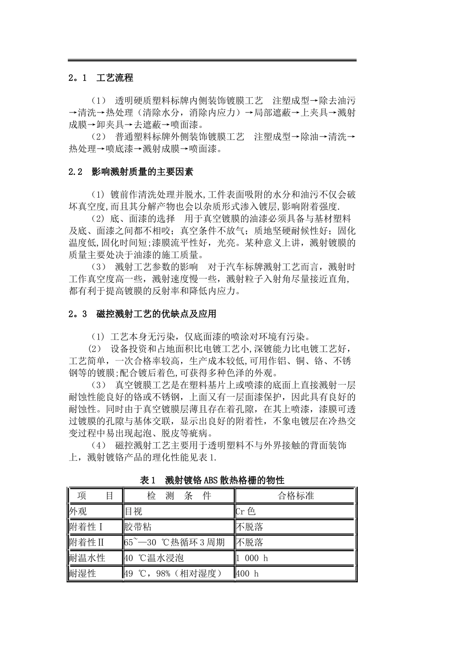 汽车塑料标牌的表面处理工艺_第2页