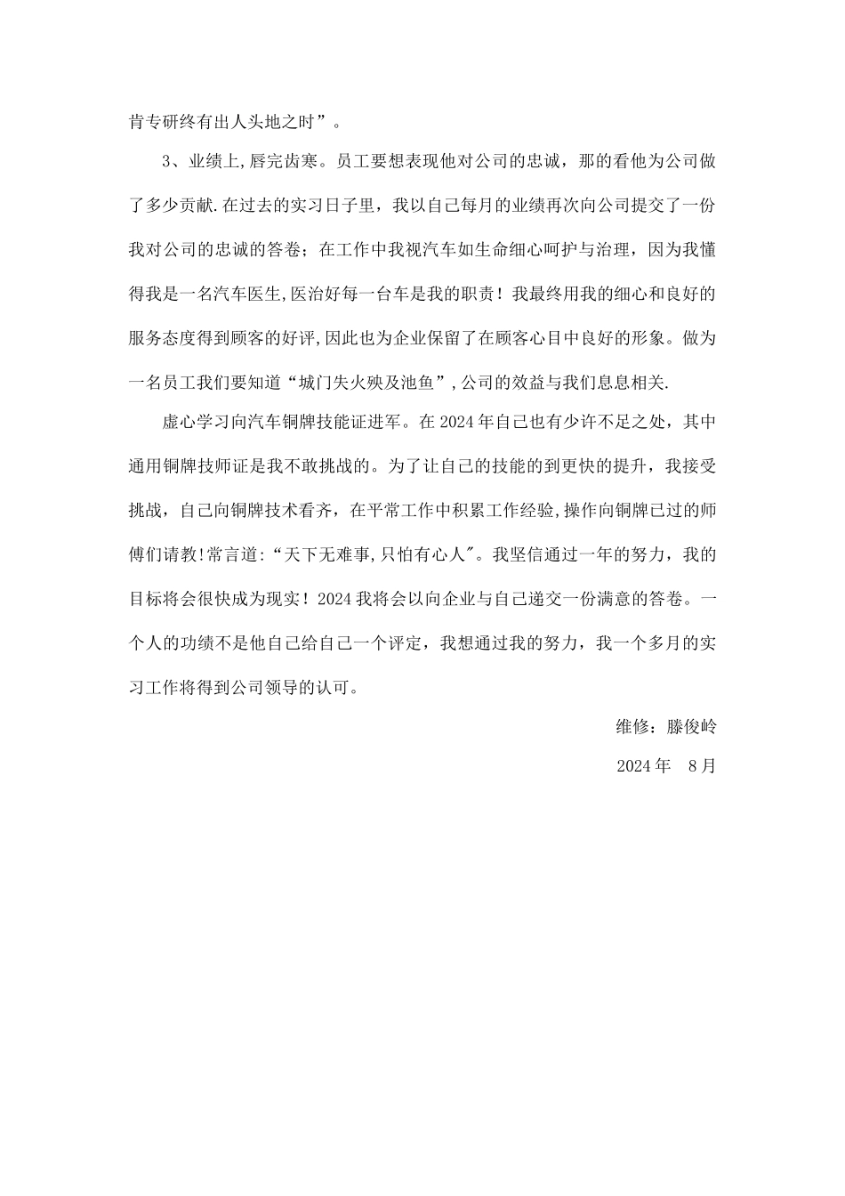 汽车实习维修总结_第2页