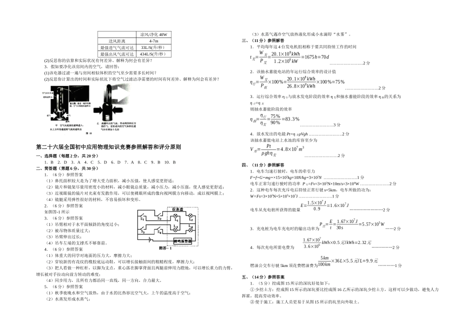 2025年初中应用物理竞赛试题及答案_第3页