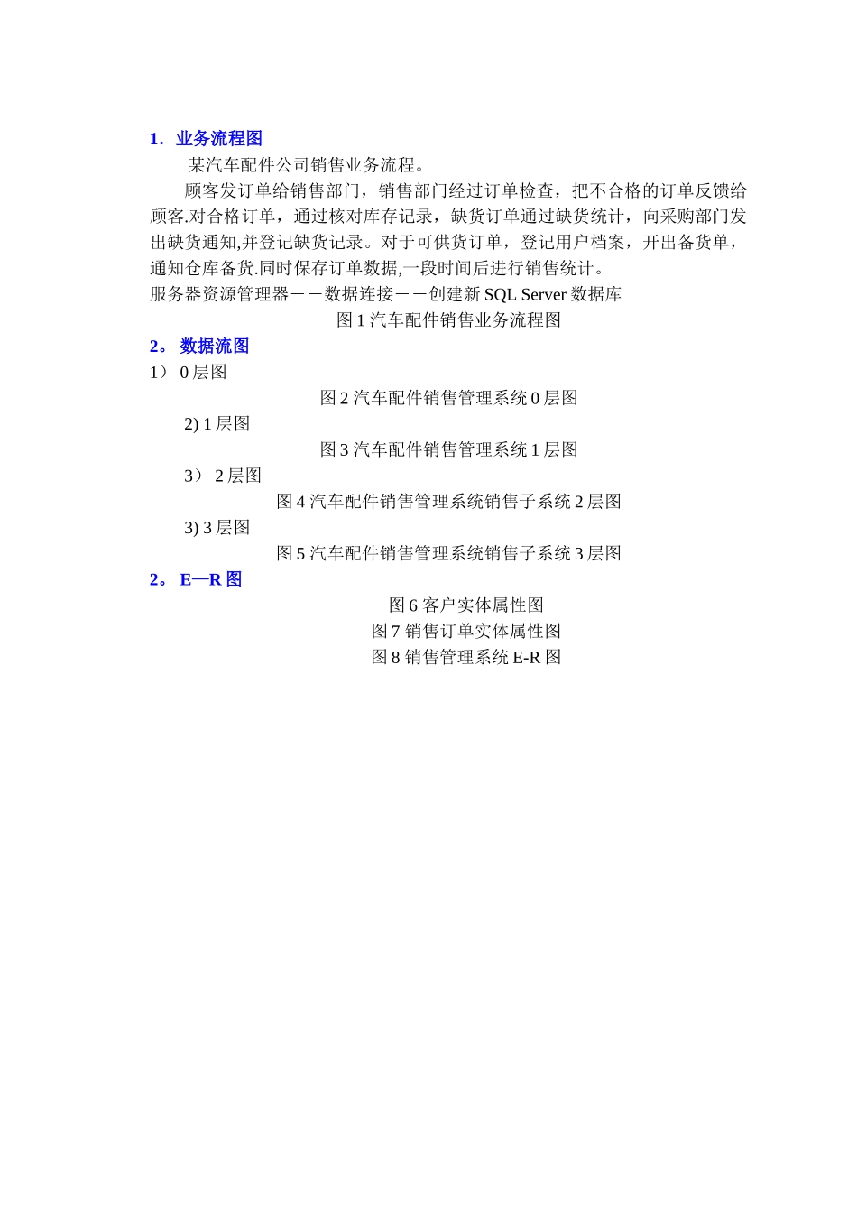 汽车配件公司销售业务流程_第1页