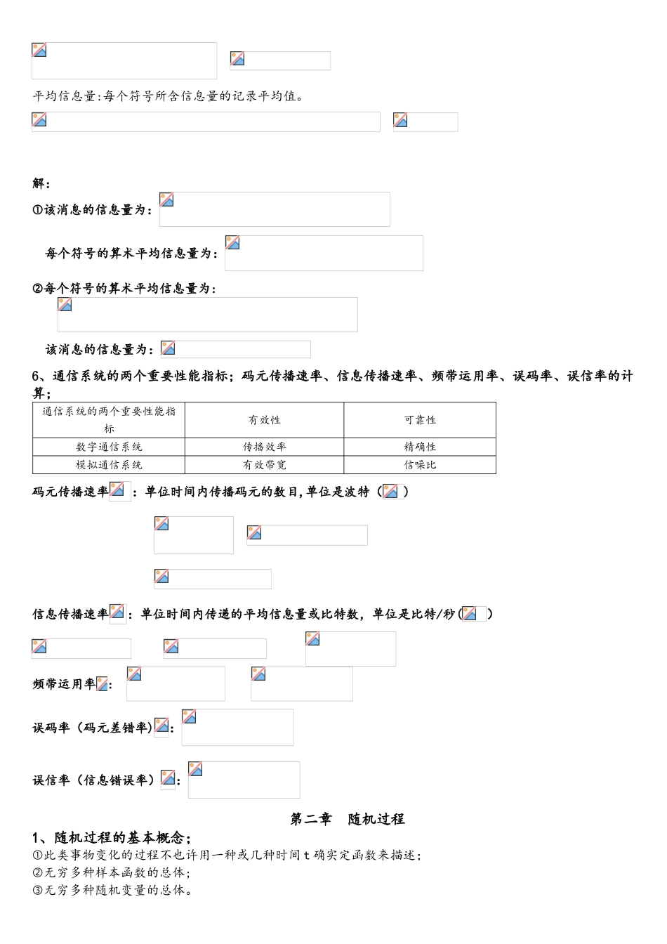 2025年现代通信原理考点_第2页
