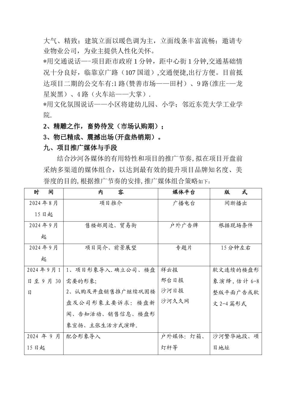 沙河二期营销推广方案_第3页