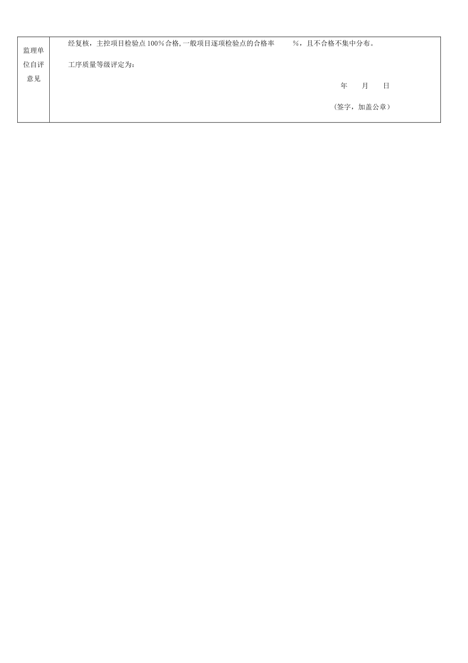 沟槽开挖及回填单元工程质量评定表_第2页