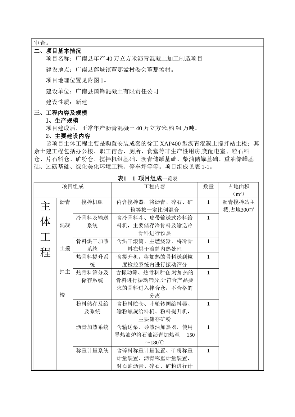 沥青搅拌站环境影响评价报告表_第2页